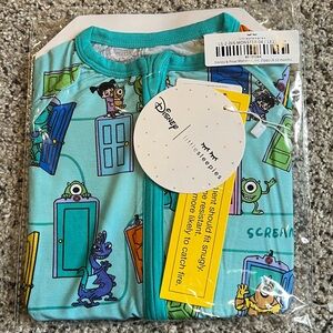 Little Sleepies x  Monsters Inc zippy 6-12 mos